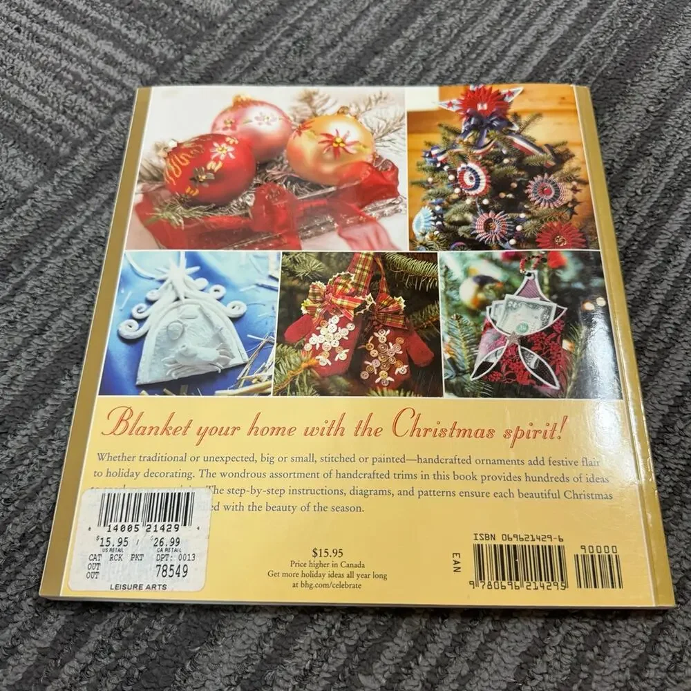 Better Home and Gardens Christmas Ornaments to Make: 101 Sparkling Holiday Trims